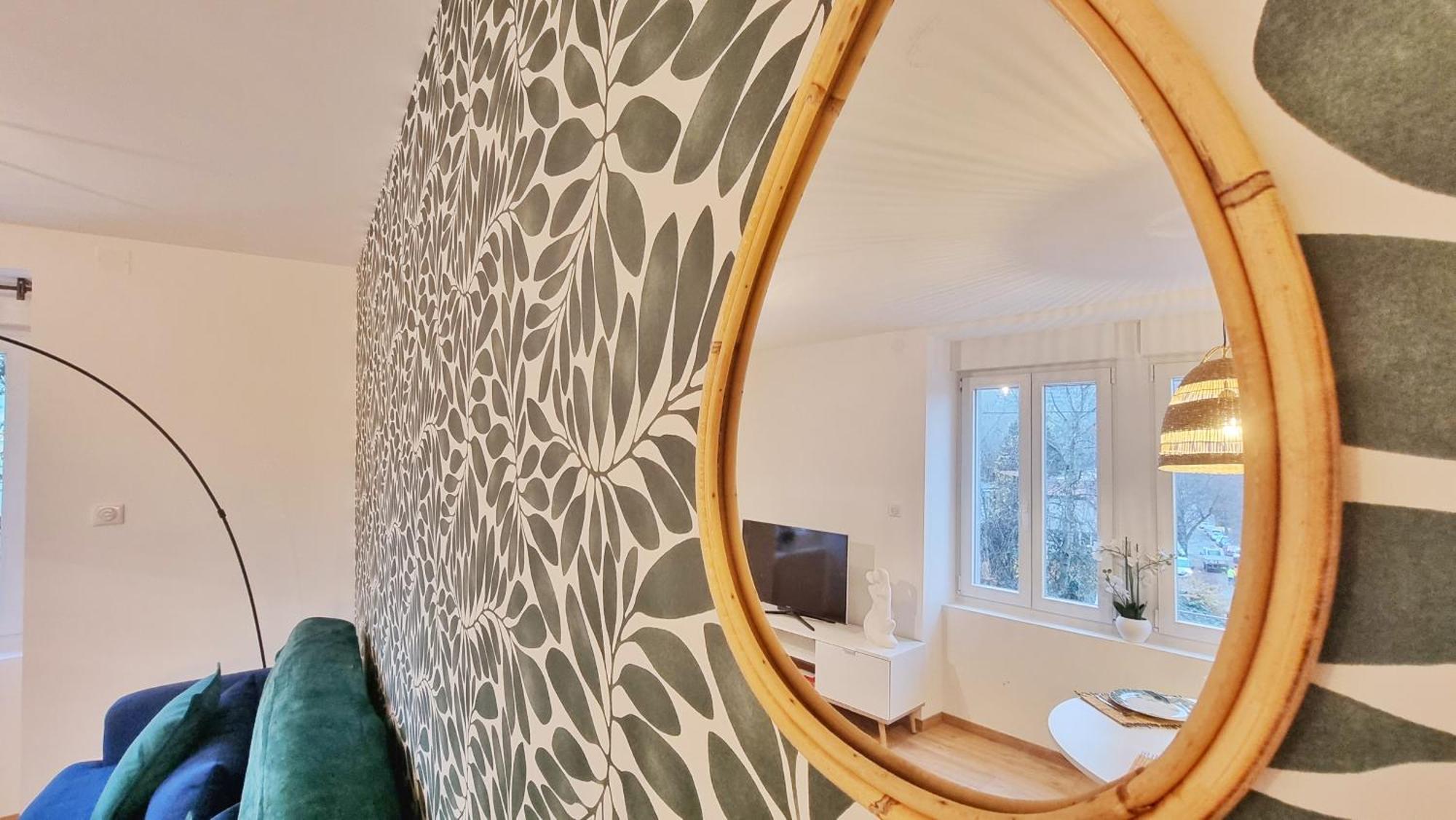La Buhl Verte - Chic Et Moderne - Calme - Fibre - Relax Bnb المظهر الخارجي الصورة